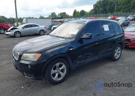 2011 BMW X3 xDrive28I z USA, uszkodzony, nr VIN 5UXWX5C51BL704377